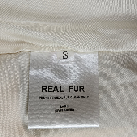 Trilogy Collections Michael McCollom Mongolian Curly Lamb Fur Suede Vest Women S - Picture 9 of 16